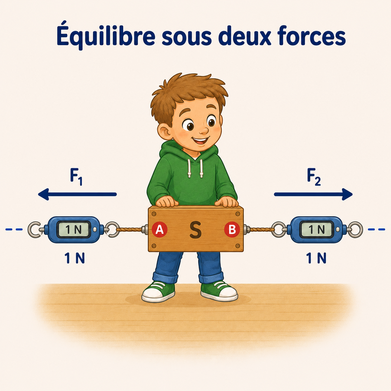 Équilibre d'un corps