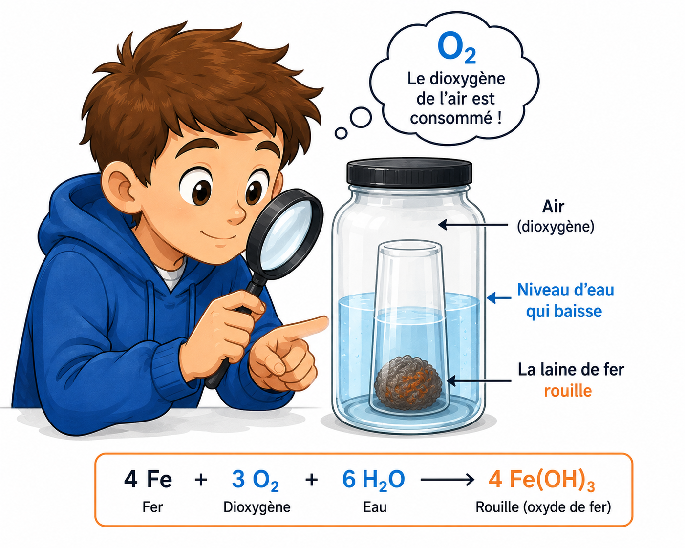 Rôle du dioxygène